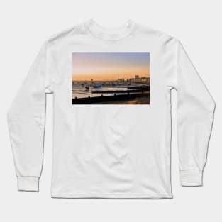 Thorpe Bay Sunset Southend on Sea Essex Long Sleeve T-Shirt